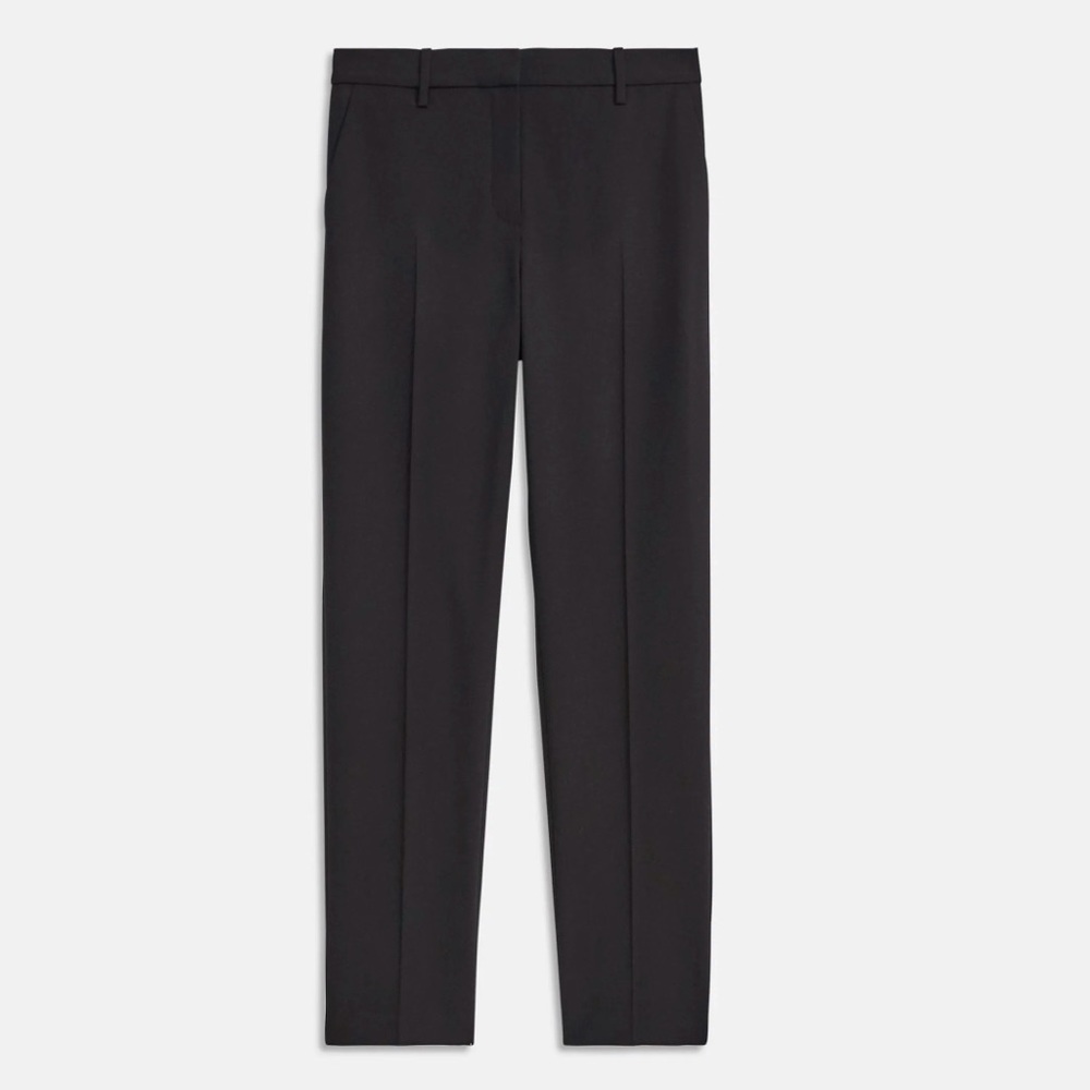 Theory Treeca Full Length Pant in Black